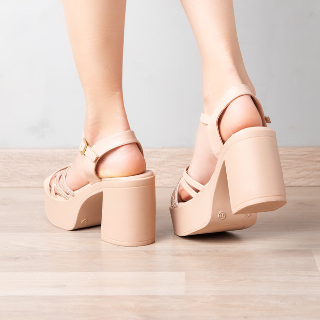 Sandalias de Vestir Mujer Yanci - Nude