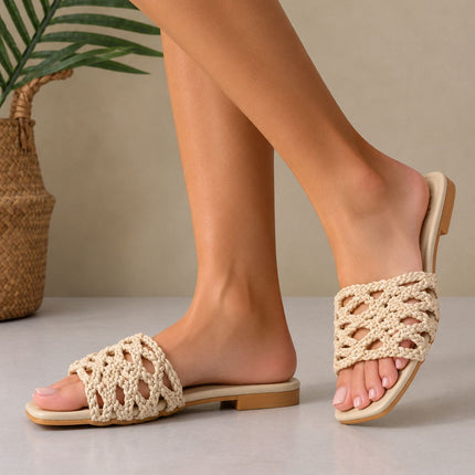 Sandalias Casuales Mujer Cleo - Blanco