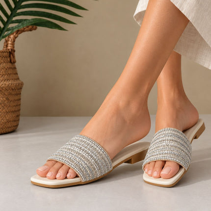 Sandalias Casuales Mujer Ivanka - Blanco