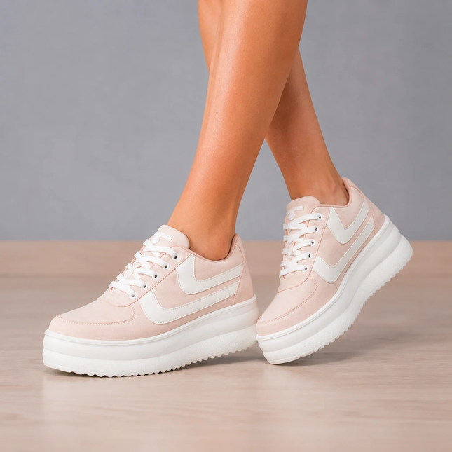 Zapatillas Urbanas Mujer Santander - Rosado