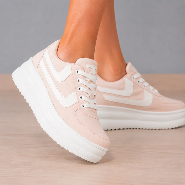 Zapatillas Urbanas Mujer Santander - Rosado