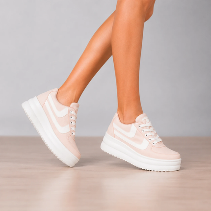 Zapatillas Urbanas Mujer Santander - Rosado