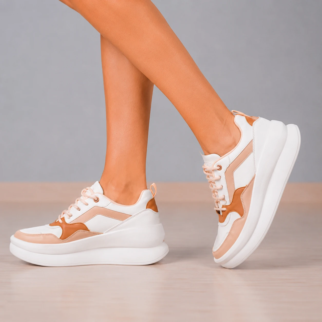 Zapatillas Urbanas Mujer Seul - Camel