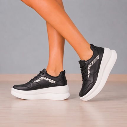 Zapatillas Urbanas Mujer Seul - Negro