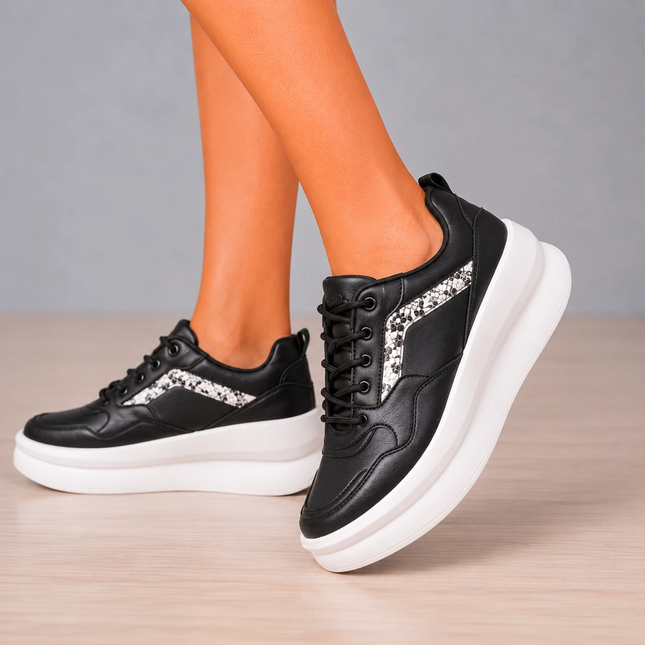 Zapatillas Urbanas Mujer Seul - Negro