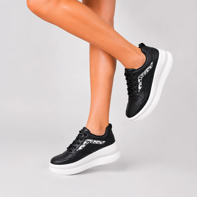 Zapatillas Urbanas Mujer Seul - Negro