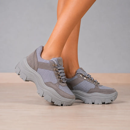 Zapatillas Urbanas Mujer Sidney - Plomo