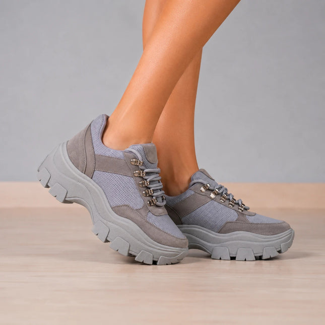 Zapatillas Urbanas Mujer Sidney - Plomo