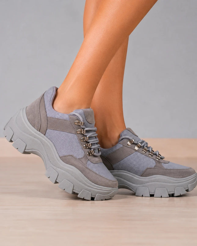 Zapatillas Urbanas Mujer Sidney - Plomo