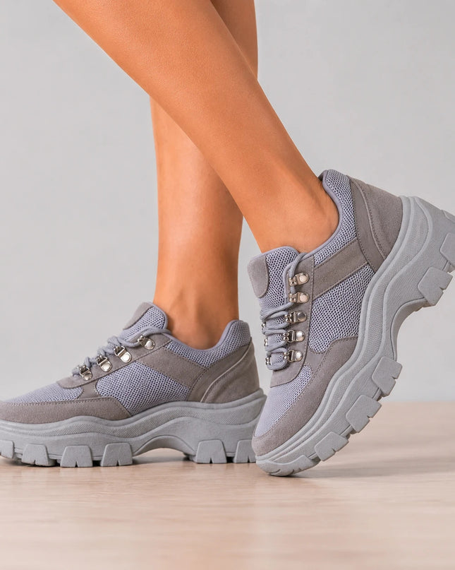 Zapatillas Urbanas Mujer Sidney - Plomo