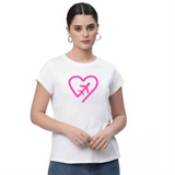 Polo Personalizado - Avión con corazón