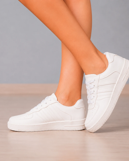 Zapatillas Urbanas Mujer Sisak - Blanco