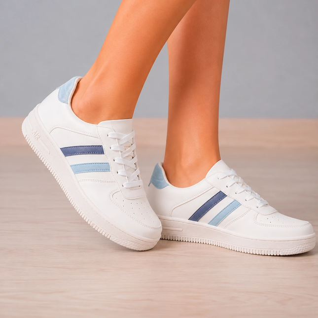 Zapatillas Urbanas Mujer Sisak - Celeste