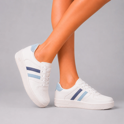 Zapatillas Urbanas Mujer Sisak - Celeste
