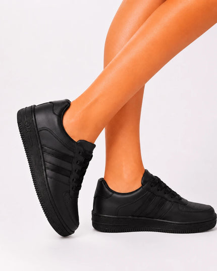 Zapatillas Urbanas Mujer Sisak - Negro Total