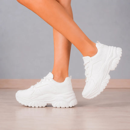 Zapatillas Urbanas Mujer Snow - Blanco