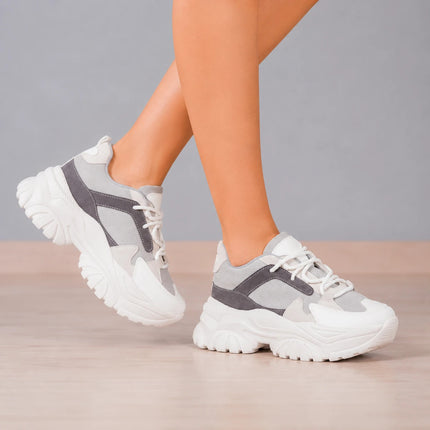 Zapatillas Urbanas Mujer Snow - Gris