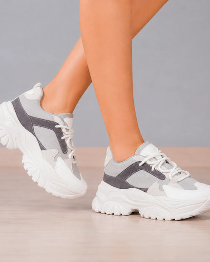 Zapatillas Urbanas Mujer Snow - Gris