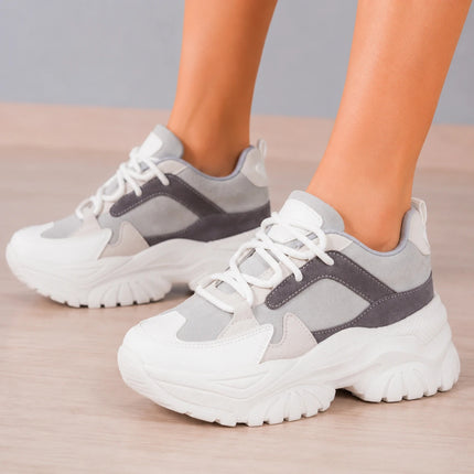 Zapatillas Urbanas Mujer Snow - Gris