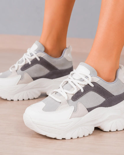 Zapatillas Urbanas Mujer Snow - Gris
