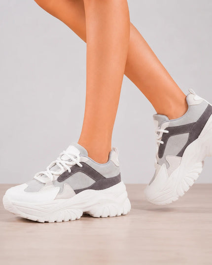 Zapatillas Urbanas Mujer Snow - Gris
