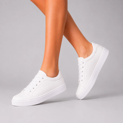 Zapatillas Urbanas Mujer Split - Blanco