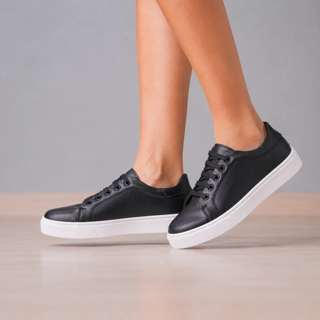 Zapatillas Urbanas Mujer Split - Negro