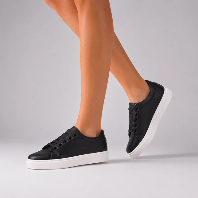 Zapatillas Urbanas Mujer Split - Negro