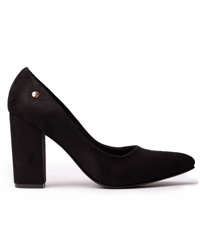 Stilettos Pireo - Negro Gamuza