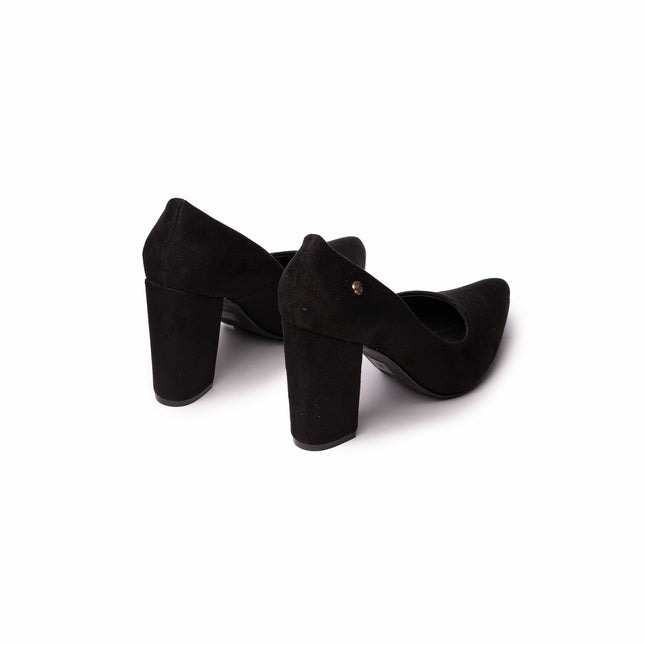 Stilettos Mujer Pireo - Negro Gamuza