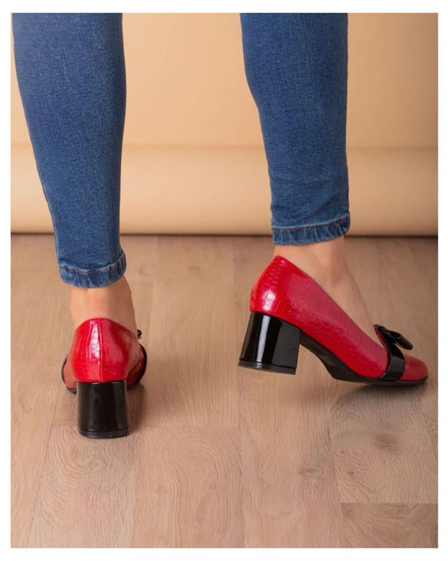 Stilettos Rodas - Rojo Charol
