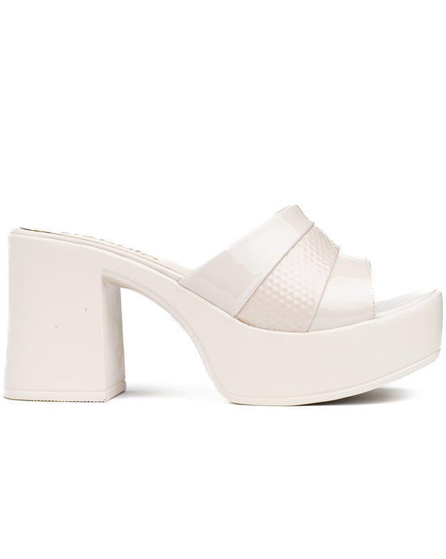 Stilettos Yeshuat - Hueso Charol