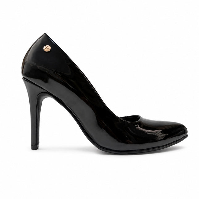 Stilettos Mujer Corinto - Negro Charol