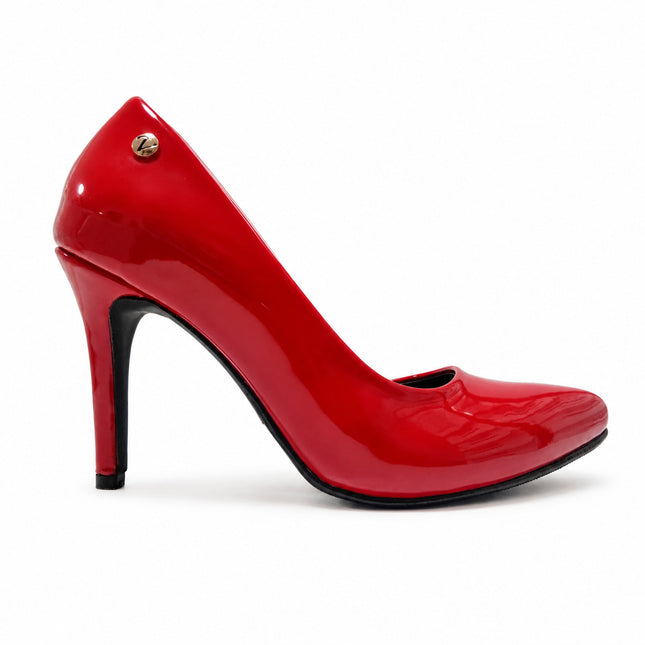 Stilettos Mujer Corinto - Rojo Charol