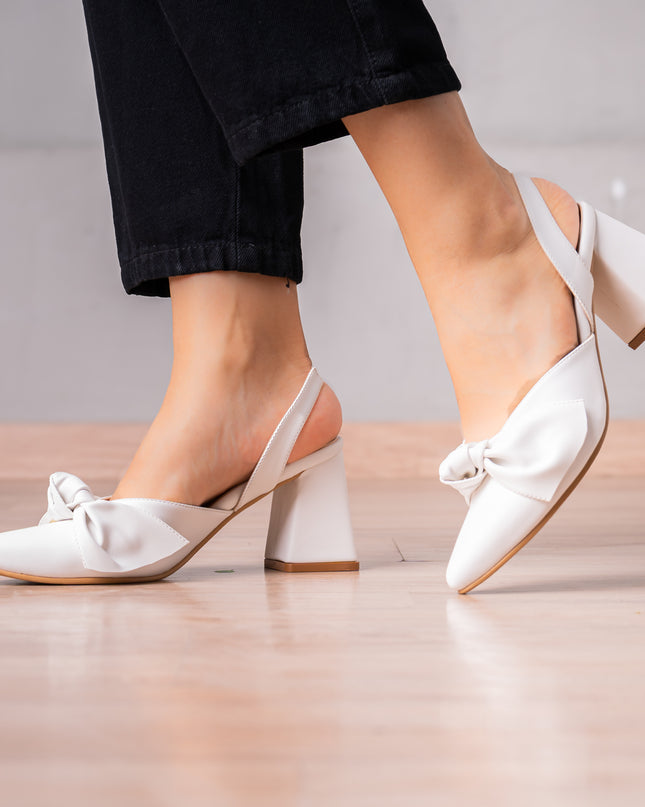 Stilettos Estroncia - Blanco