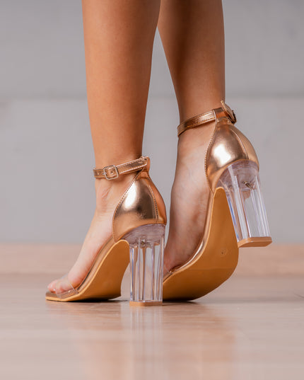 Stilettos Mujer Giovana - Dorado