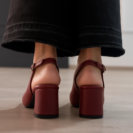 Stilettos Mujer Vazembia - Vino