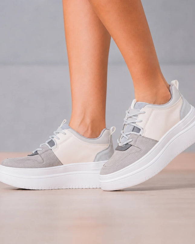 Zapatillas Urbanas Mujer Urbanas Suzuka - Plomo