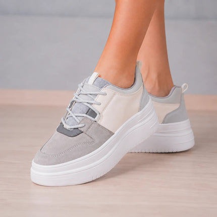 Zapatillas Urbanas Mujer Urbanas Suzuka - Plomo