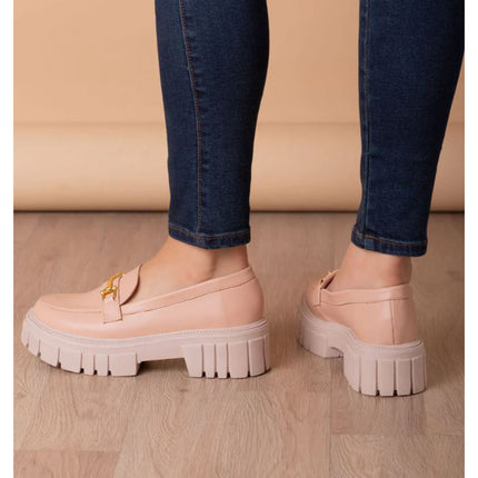 Mocasines Mujer Tarento - Palo Rosa