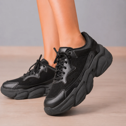 Zapatillas Urbanas Mujer Tarragona - Negro