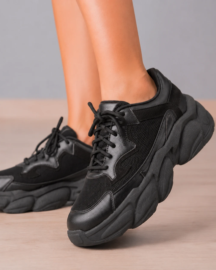 Zapatillas Urbanas Mujer Tarragona - Negro