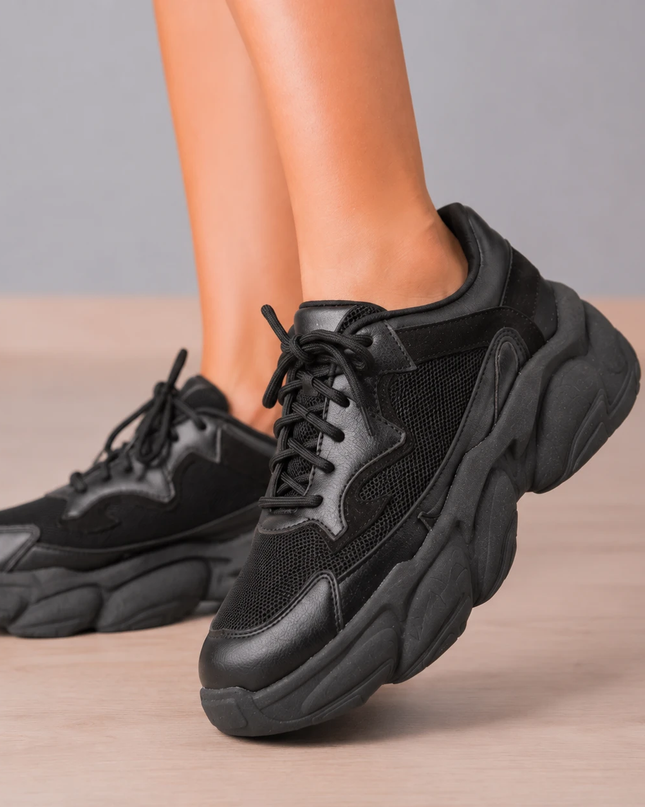 Zapatillas Urbanas Mujer Tarragona - Negro