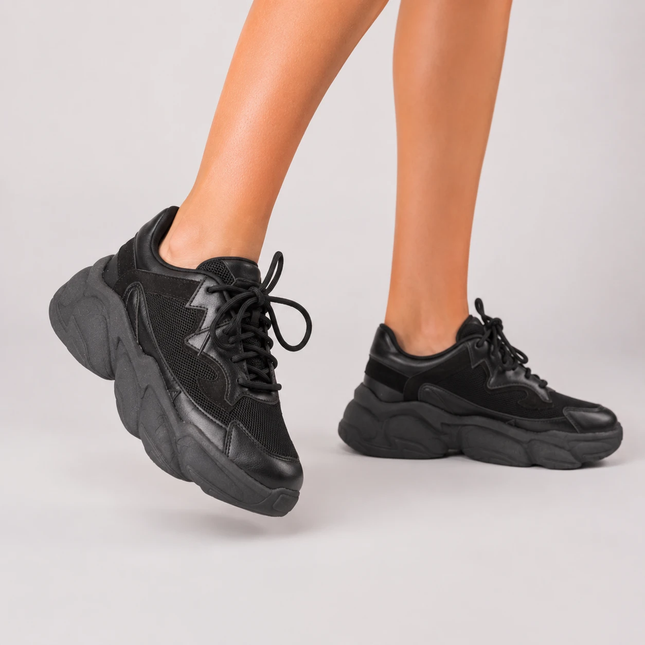 Zapatillas Urbanas Mujer Tarragona - Negro