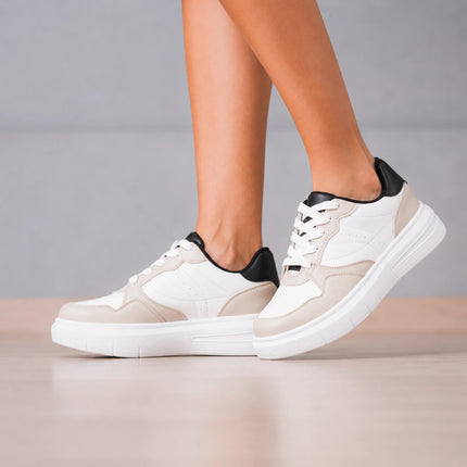 Zapatillas Urbanas Mujer Teheran - Beige