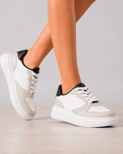 Zapatillas Urbanas Mujer Teheran - Beige
