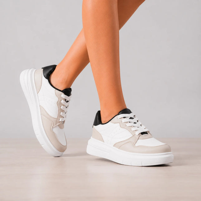 Zapatillas Urbanas Mujer Teheran - Beige