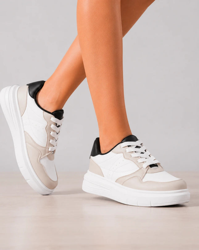 Zapatillas Urbanas Mujer Teheran - Beige