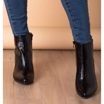 Botas Mujer Texas 2 - Negro Serpiente