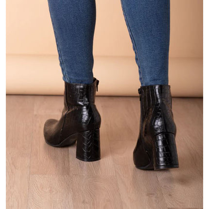 Botas Mujer Texas 2 - Negro Serpiente